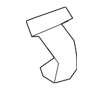 17217P2J300 - Engine: Upper Cover Clip for Honda: Accord, Civic, Civic del Sol, Clarity, CR-V, CR-Z, Crosstour, Element, Fit, HR-V, Insight, Odyssey, S2000 Image