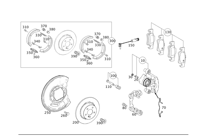 4209404 - : Disk Brake Pad for Mercedes-Benz Image
