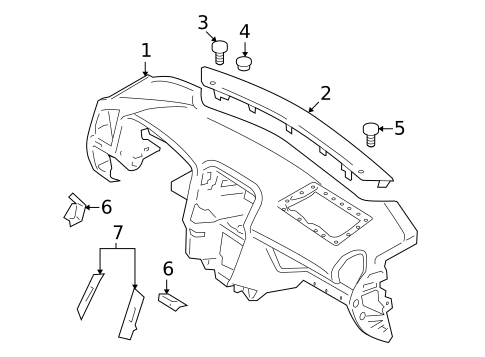 Headlamp Components for 2006 Hyundai Sonata #1