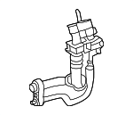 2968304100 - HVAC: Suction Line for Mercedes-Benz Image