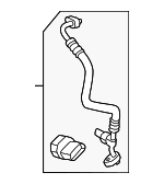 2948303500 - HVAC: Discharge Line for Mercedes-Benz Image