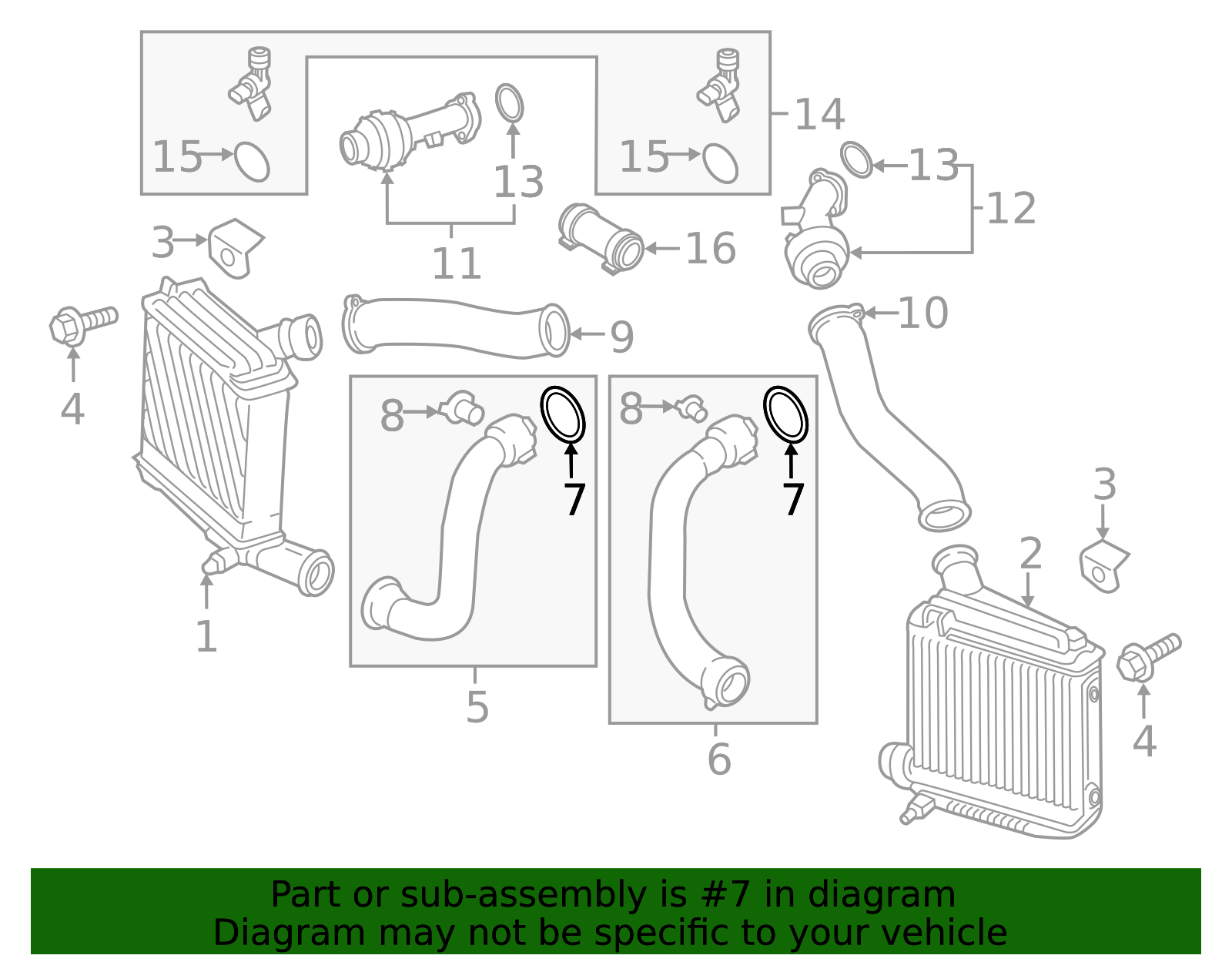 Lower Press Tube O-Ring - Porsche (N-905-216-04)