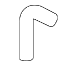 6J145718F - Engine: Elbow for Audi: A3, A3 Quattro, A5, A5 Quattro, A6, A6 Quattro, allroad, Q3, Q3 Quattro, Q5, TT, TT Quattro Image