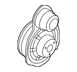 3C0035454B - Body: Front Dr Speaker for Volkswagen Image