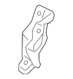 5381402180 - Body: Extension Panel for Toyota: C-HR, Corolla, Corolla Cross, Prius, Prius AWD-e, Prius Prime Image