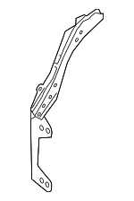 5374147031 - Body: Upper Rail Plate for Toyota: C-HR, Prius, Prius Prime Image