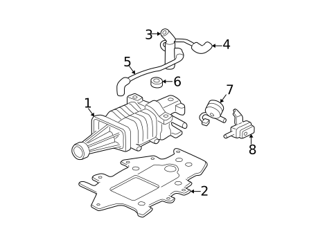 Supercharger & Components for 1997 Buick Park Avenue #0