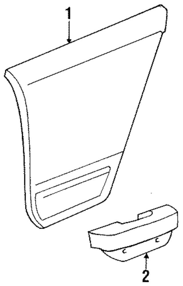 WL78KDD - Body: Door Trim Panel for Mopar Image