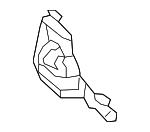 63320TS8A01ZZ - Body: Gutter Extension for Honda: Civic Image