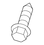 90139SE0003 - Body: Inner Liner Screw for Honda: Accord Crosstour, Civic, CR-V, Crosstour, Element, Odyssey, Ridgeline Image