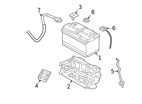 Battery for 2005 Chrysler 300 #0