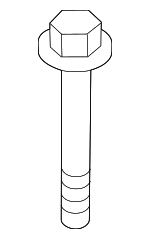 33306857401 - Suspension: Suspension Cross-member Screw for BMW Image