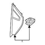 51459639631 - Body: Side Cover for BMW Image
