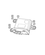 6509109AA - Electrical: Nut for Mopar Image