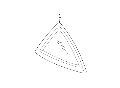 Glass & Hardware for 1996 Chevrolet Cavalier #0