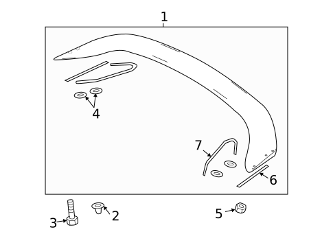 Spoiler for 2011 Mazda RX-8 #2