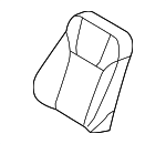 F2BZ5464417CC - Body: Seat Back Cover for Ford Image image