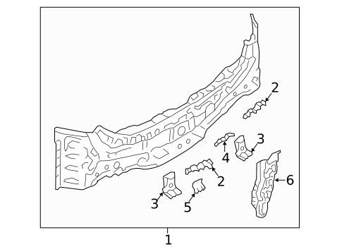Rear Body for 2023 Mazda 3 #1