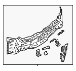 BDYD7075Z - Body: Rear Body Panel for Mazda: 3 Image