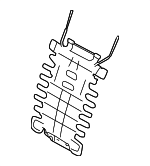 64133FN010 - Body: Lumbar Support for Subaru Image