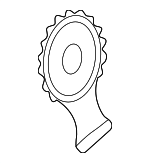 9P1837359A - Body: Quarter Glass Mount for Porsche Image
