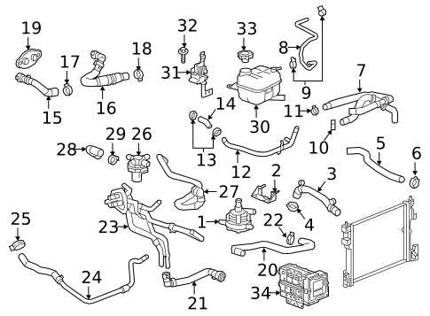 Hoses & Pipes for 2014 Cadillac ATS #0