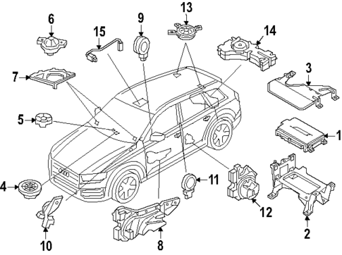Sound System for 2025 Audi SQ7 #0