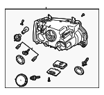 LR037023 - : Headlamp Assembly for Land-Rover Image
