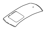 8W5817017A - Body: Roof Panel for Audi: A4, A4 Quattro, S4 Image