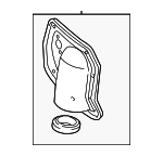 450250C020 - Steering: Hole Cover for Toyota: Sequoia, Tundra Image