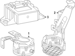 26393463 - : Pedestrian Spkr for Chevrolet: Equinox EV Image