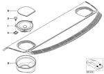 65138368233 - Audio, Navigation, Electronic Systems: Broadband Loudspeaker Stereo System for BMW Image