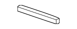 3B0867599 - Body: Headliner Bracket for Volkswagen Image