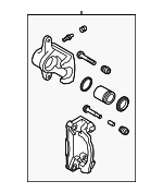 SU00311483 - : Disc Brake Caliper for Toyota Image