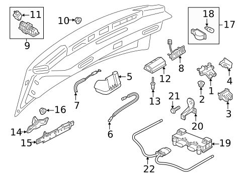 Lock & Hardware for 2013 Audi A6 #2
