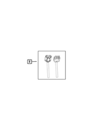 68395315AC - Electrical: Trailer Tow Wiring Kit for Mopar Image