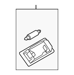 26490JD000 - Body: Luggage Lamp for Nissan: Kicks, Kicks Play, LEAF, Micra, Versa Note Image
