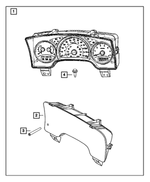 5172071AL - Instrument Panel and Radios and Consoles: Cluster for Mopar Image