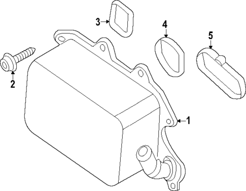Oil Cooler for 2024 Ford F-450 Super Duty #0