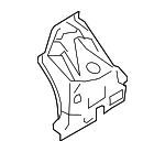 641201EA1A - Body: Apron Panel for Nissan: 370Z Image