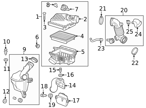 Filters for 2020 Chevrolet Spark #0