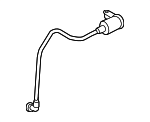 8F0201997E - Emission System: Hose &amp; Tube Assembly for Audi: A5, A5 Quattro, RS5, S5 Image