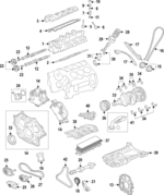 LR091562 - : 2018-2020 Land Rover Range Rover Velar - Oil Pick-Up for Land Rover: Range Rover Velar Image