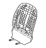 88390J5000WK - Body: Seat Back Panel for Kia: Stinger Image