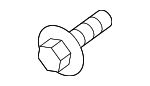987809 - Body: Bumper Impact Absorber Bolt for Volvo Image