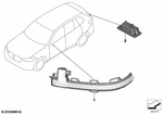 63137441440 - Lighting: Auxiliary Turn Signal, Mirror, Right for BMW Image