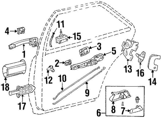 1247230224 - Body: Edge Guard for Mercedes-Benz Image