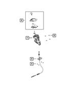 6106154AA - Transmission: Nut for Mopar Image