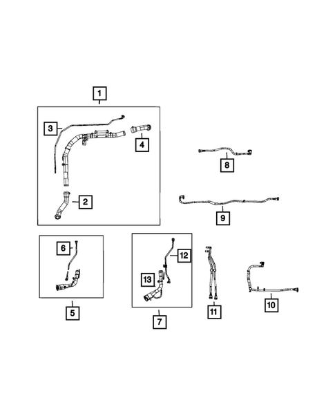 Fuel Tank Filler Tube for 2018 Jeep Wrangler #0