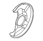 L20633261D - : Splash Shield for Mazda: CX-7, CX-9 Image